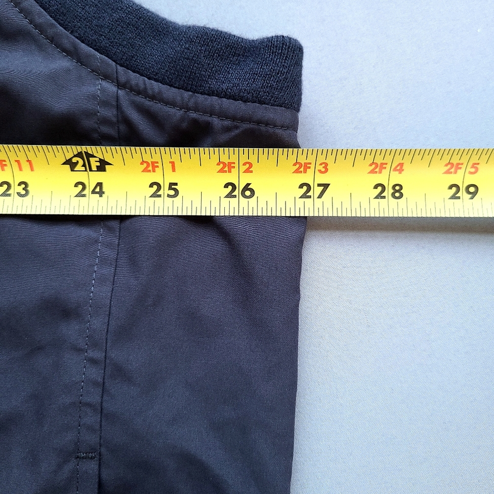 Lands End Size XL Vest V Neck Golf Mesh Lined Windbreaker Pockets Performance - Picture 8 of 11